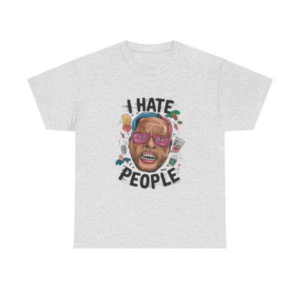 I Hate People - T shirt - Image 5