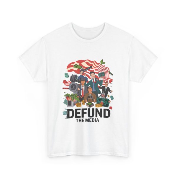 Defund The Media - T shirt - Image 3