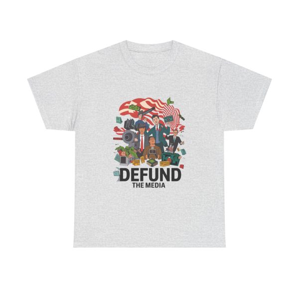 Defund The Media - T shirt - Image 5