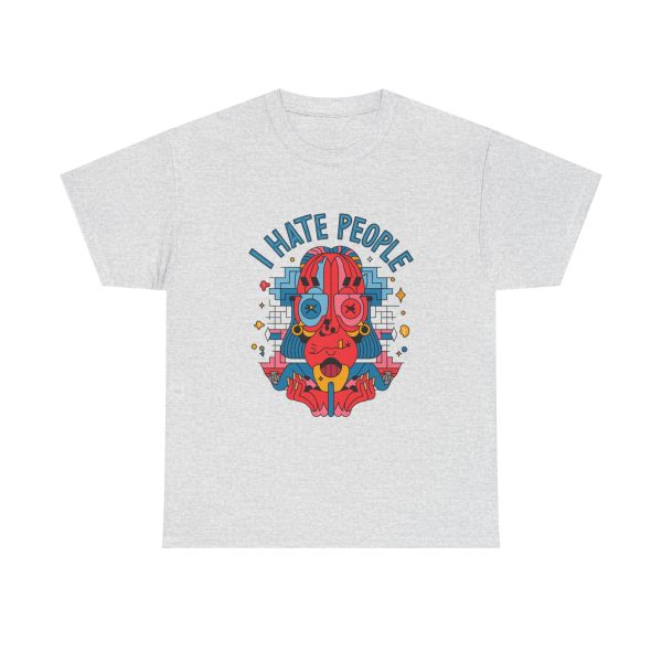 I Hate People - T shirt - Image 5